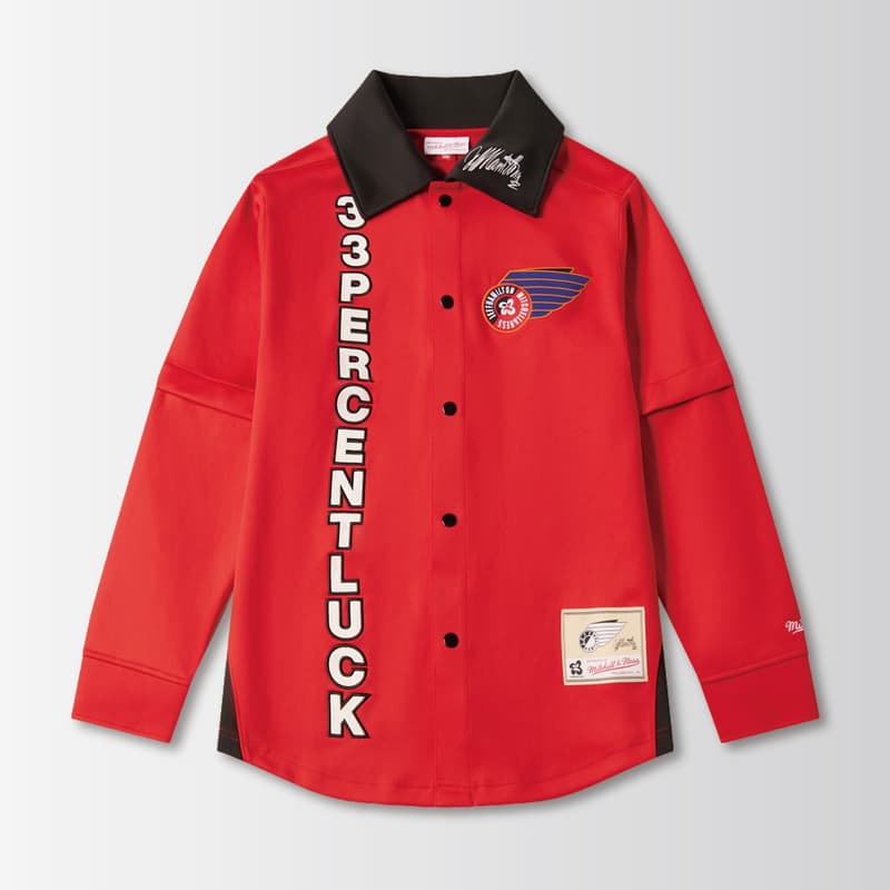 Mitchell & Ness 携手 33PERCENTLUCK 及 Jeff Hamilton 打造三方联名系列
