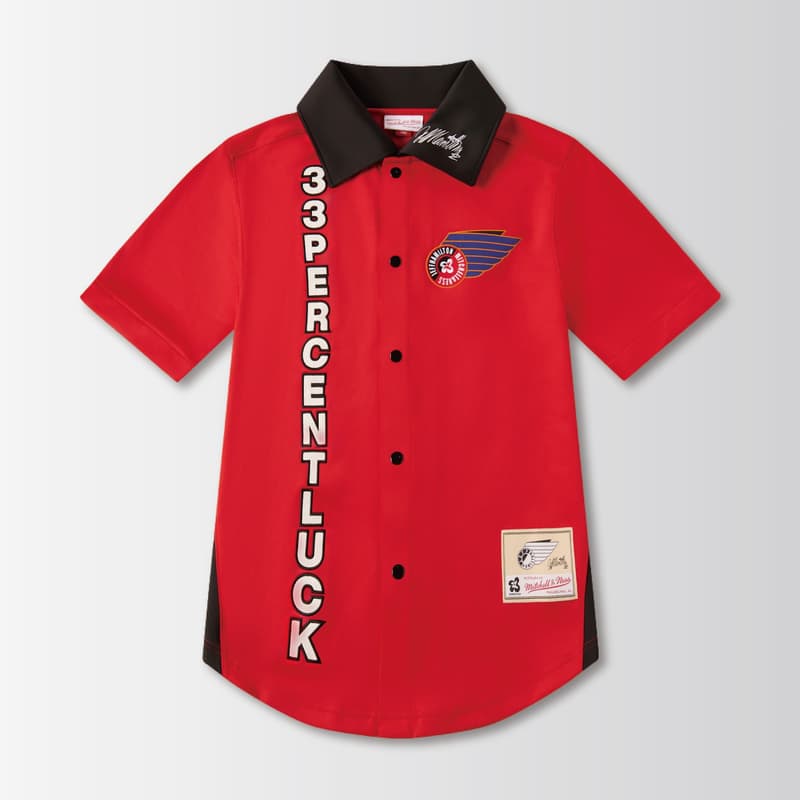Mitchell & Ness 携手 33PERCENTLUCK 及 Jeff Hamilton 打造三方联名系列