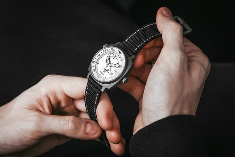 Hypebeast 與 Bamford London 聯名推出史努比 GMT 限量版腕錶