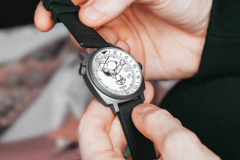 Hypebeast 與 Bamford London 聯名推出史努比 GMT 限量版腕錶