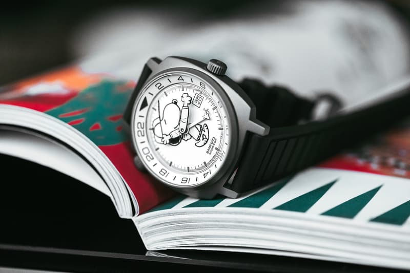 Hypebeast 與 Bamford London 聯名推出史努比 GMT 限量版腕錶