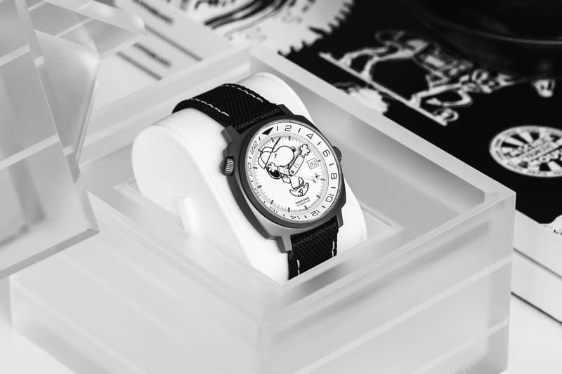 Hypebeast 與 Bamford London 聯名推出史努比 GMT 限量版腕錶