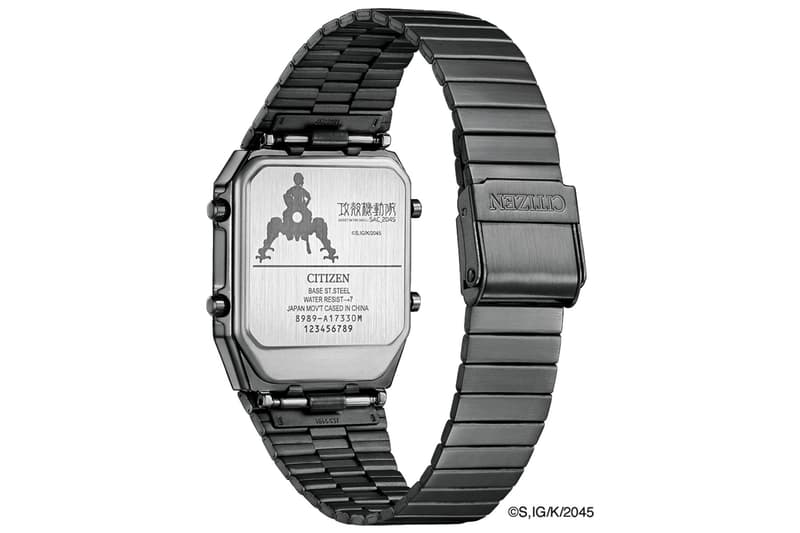 CITIZEN x《攻殻機動隊》聯名錶款正式發佈