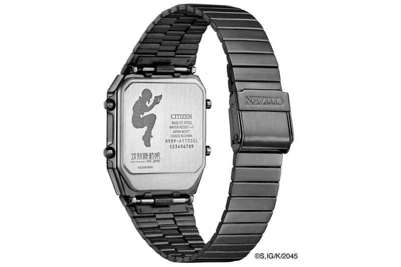 CITIZEN x《攻殻機動隊》聯名錶款正式發佈