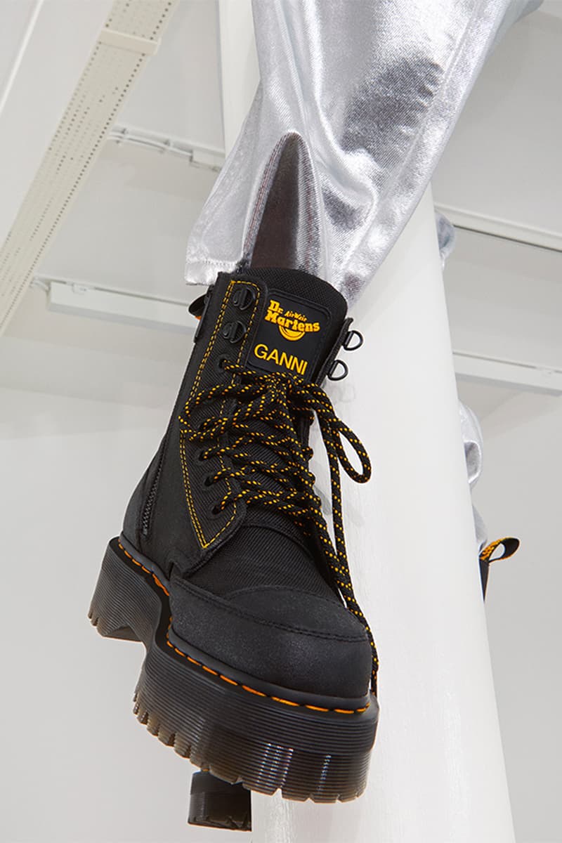 Dr. Martens 攜手 GANNI 打造全新聯名靴款