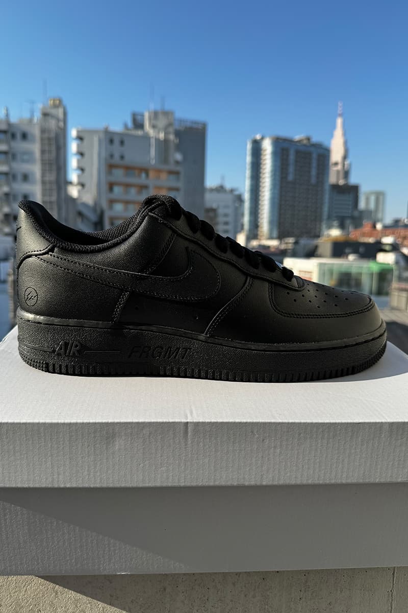 fragment design x Nike Air Force 1 Low 最新聯名系列突襲展開發售