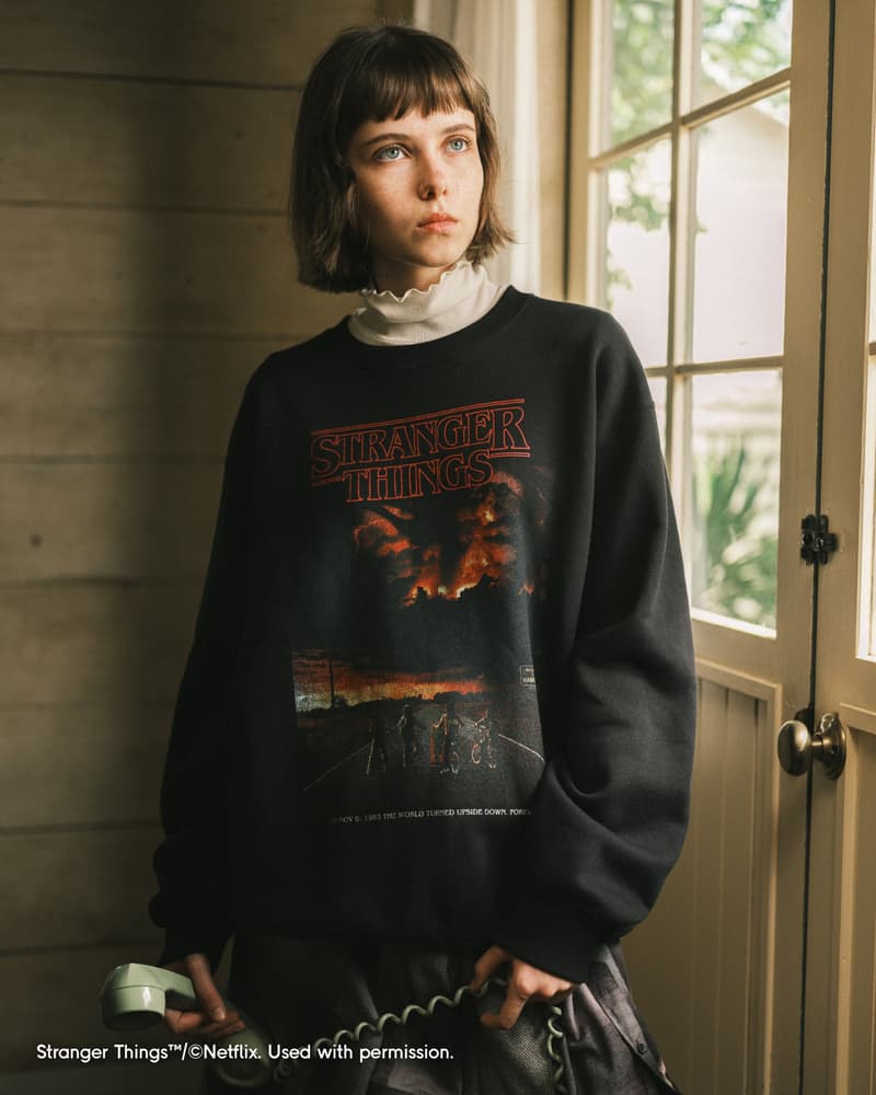 GU 攜手《怪奇物語》打造全新聯名服飾系列