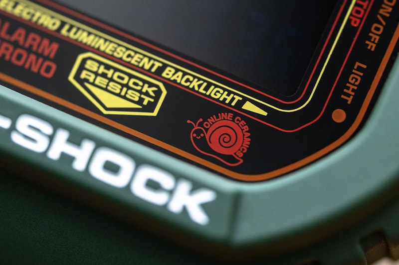 Hodinkee x Online Ceramics x G-Shock 最新聯名錶款正式發佈