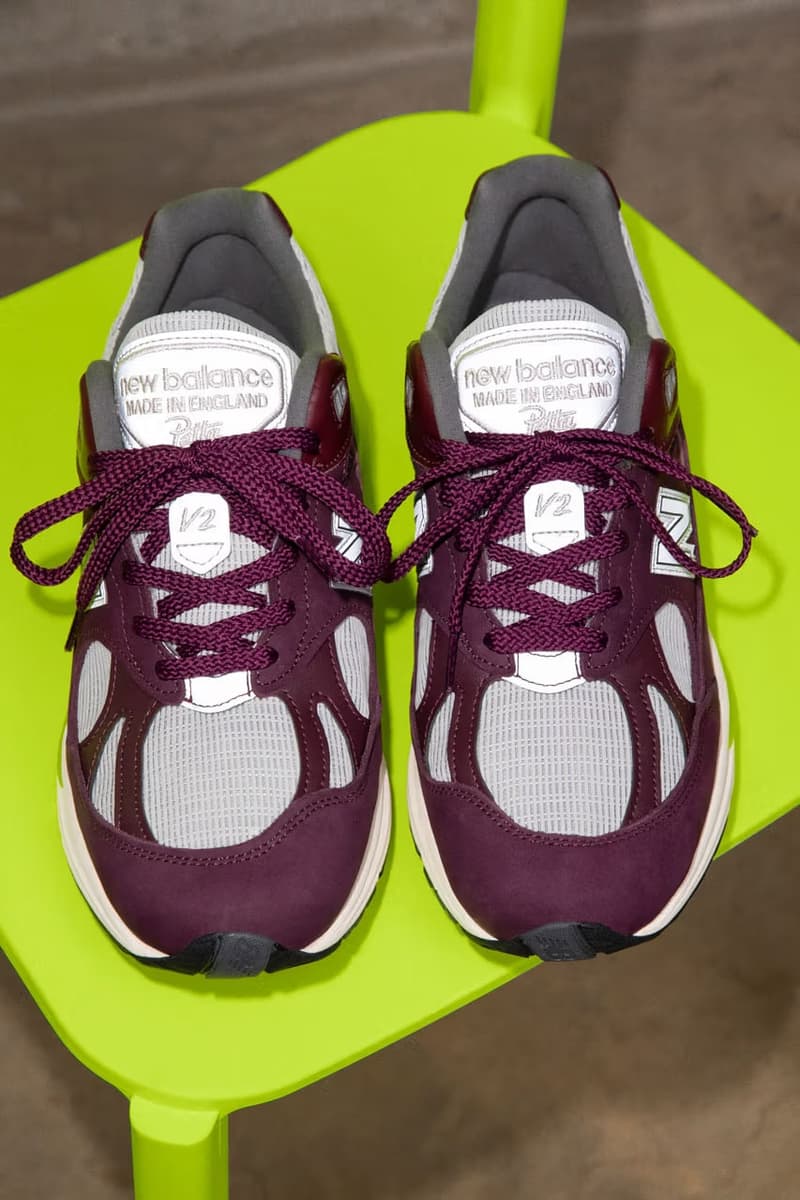 率先預覽 Patta x New Balance Made in UK 991v2 最新聯名鞋款