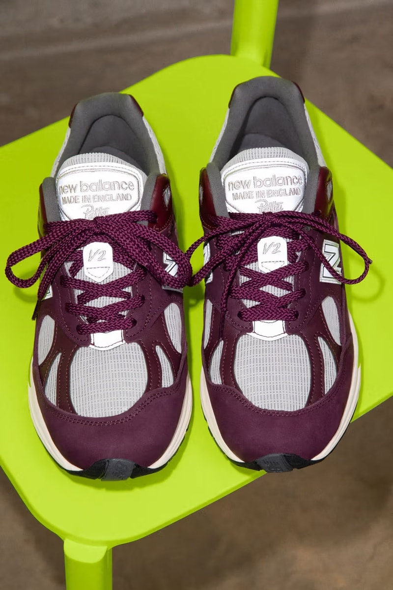 率先預覽 Patta x New Balance Made in UK 991v2 最新聯名鞋款