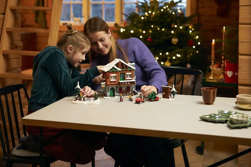 迎接圣诞！LEGO ICONS 推出全新雪山小屋套装