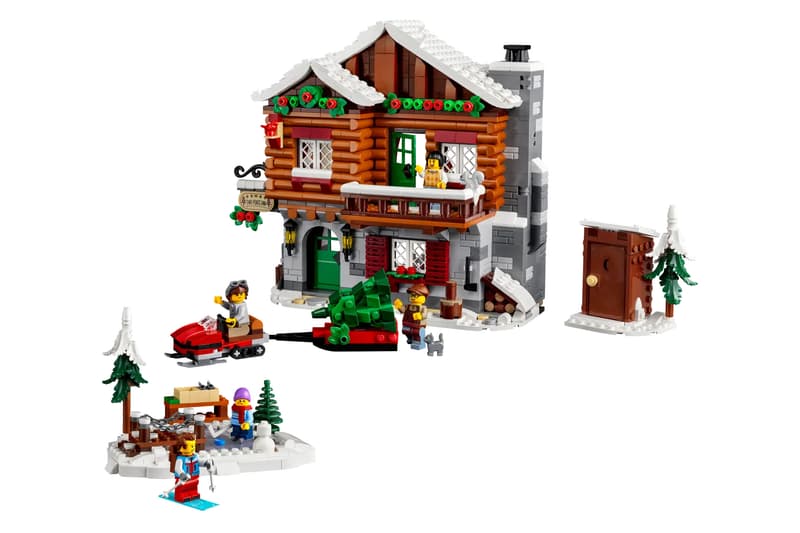 迎接圣诞！LEGO ICONS 推出全新雪山小屋套装