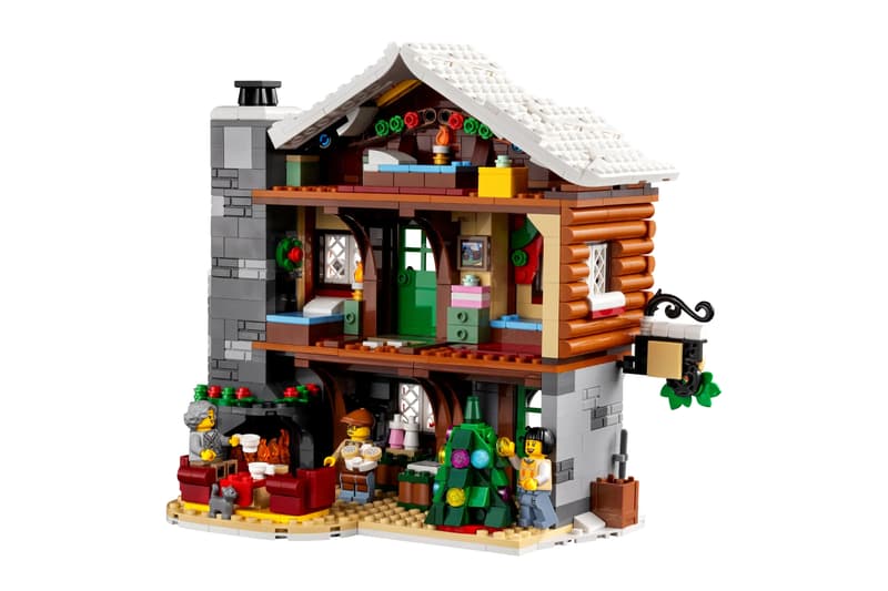 迎接圣诞！LEGO ICONS 推出全新雪山小屋套装