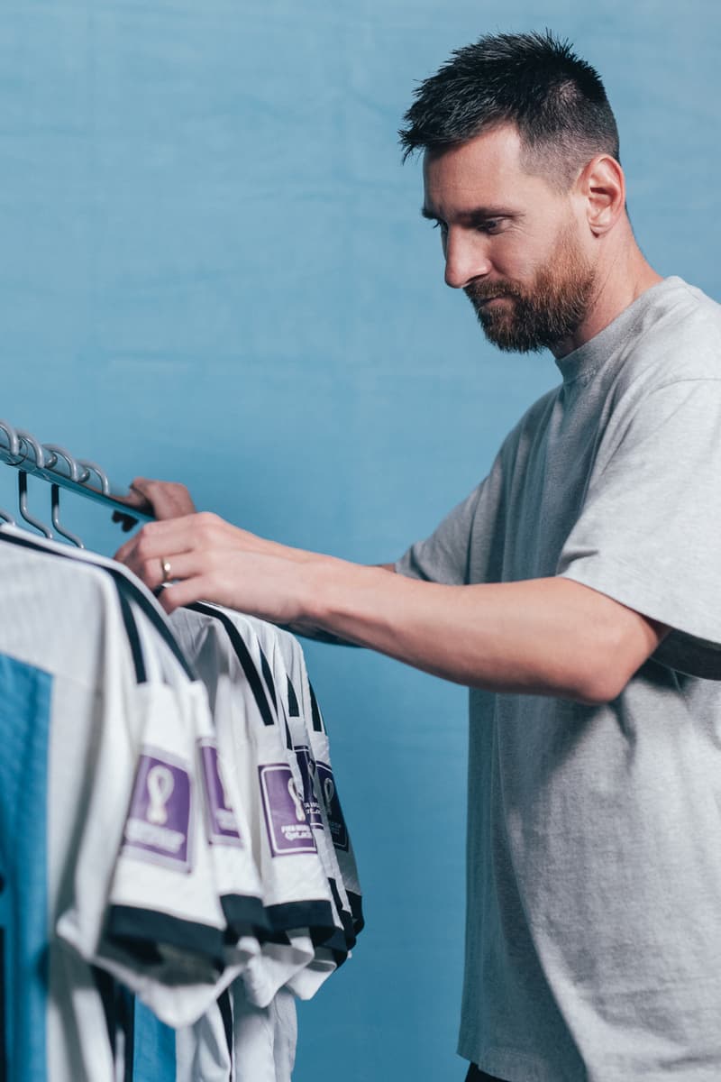 Lionel Messi 将拍卖 2022 年卡塔尔世界杯六件落場版球衣