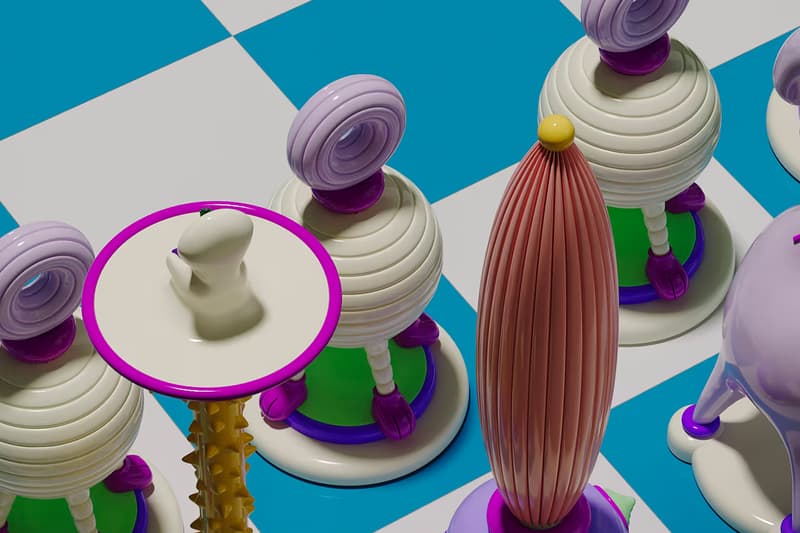 紐約藝術家 Taras Yoom 正式推出全新西洋棋套組「Another Kingdom : Light Stage」