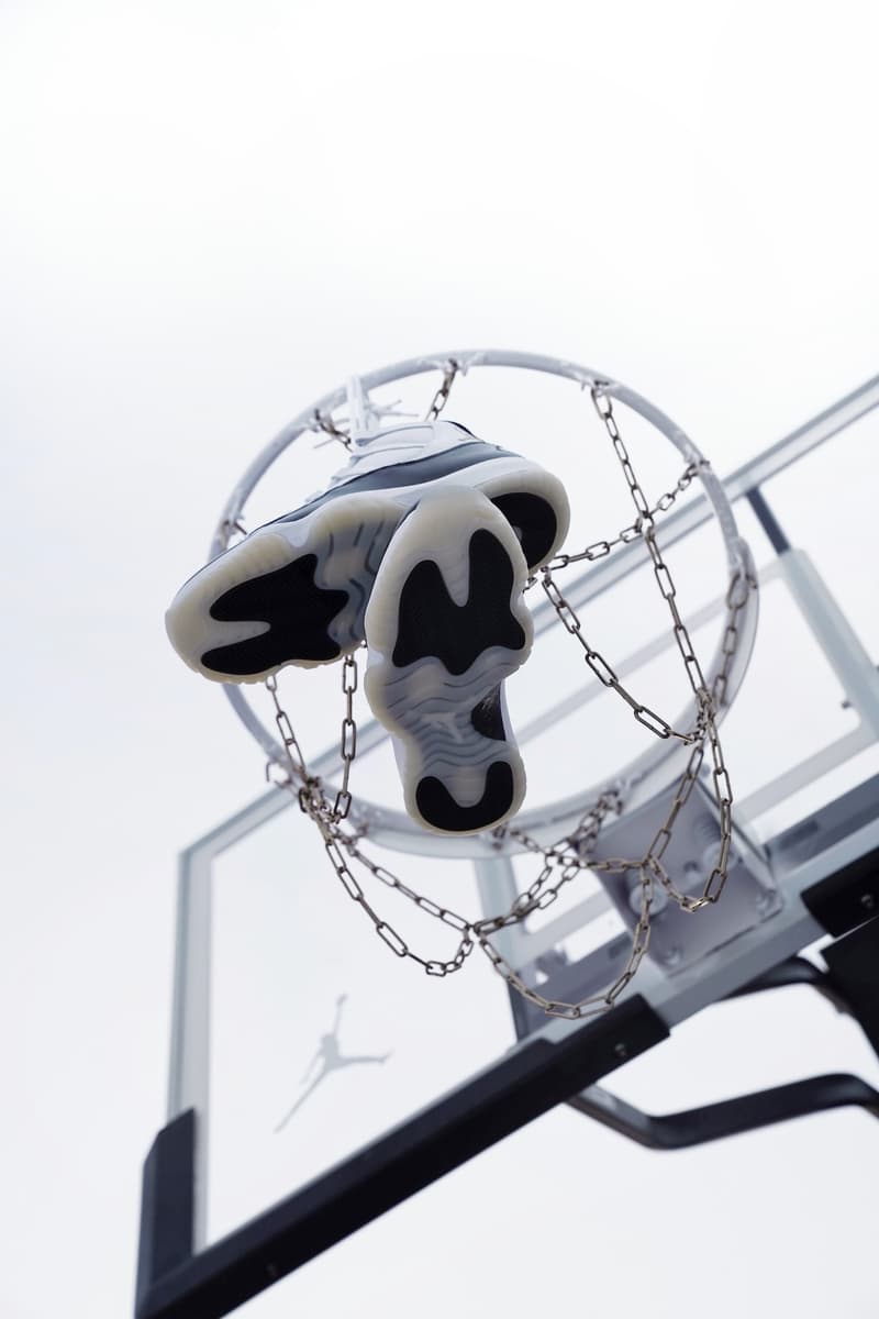 Xsneaker 于杭州打造「AIR JORDAN XI 」湖上球场