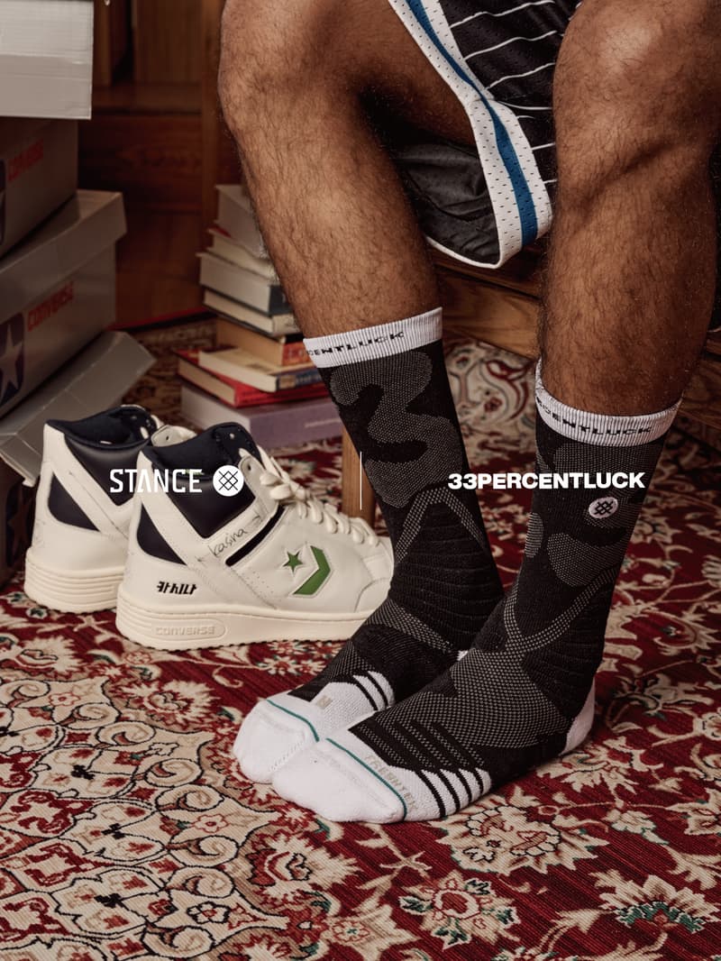 33PERCENTLUCK x STANCE 2023 联名系列正式发布