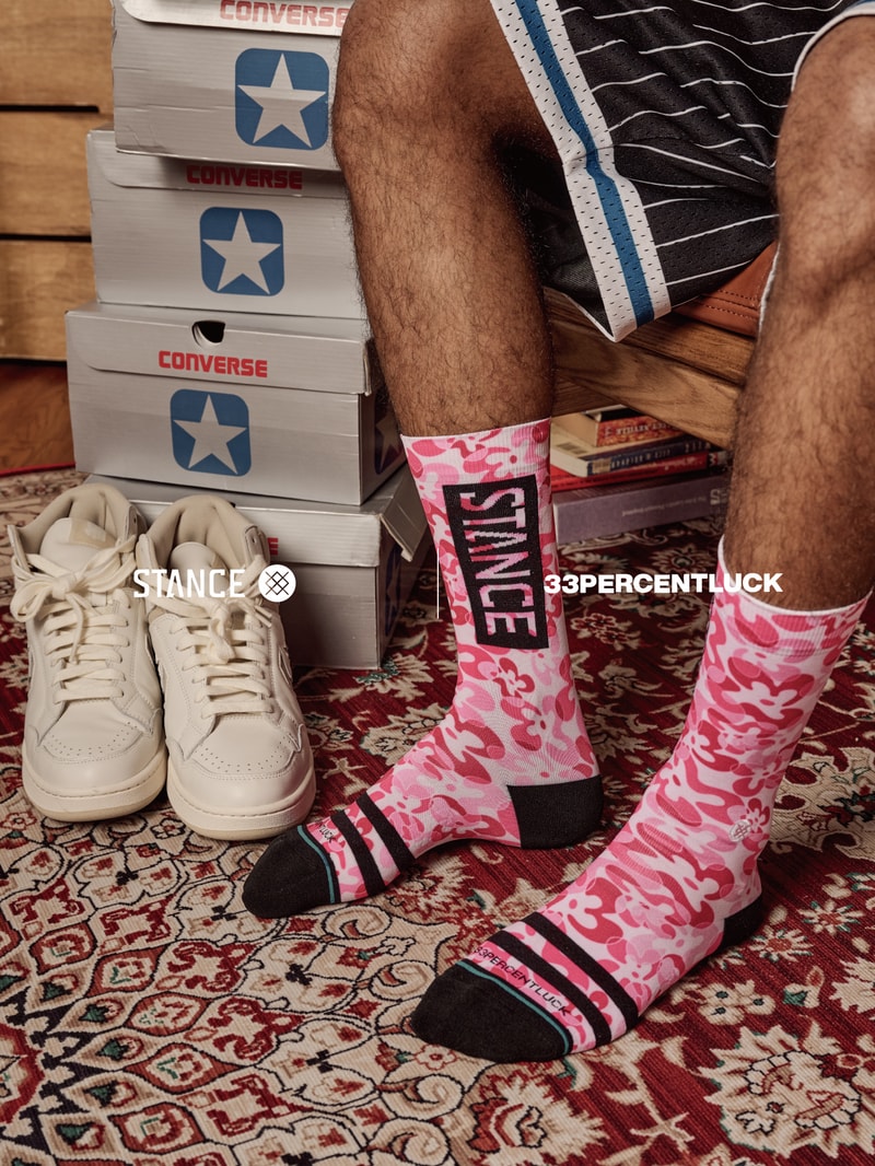 33PERCENTLUCK x STANCE 2023 联名系列正式发布