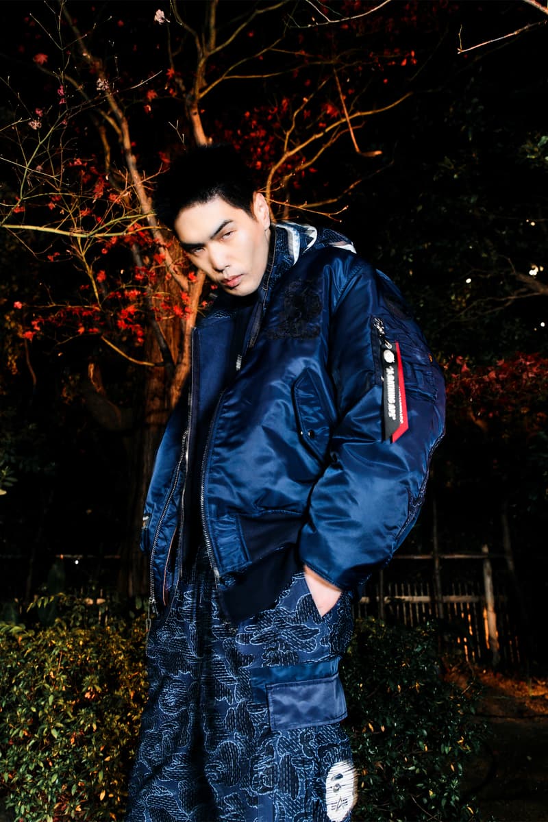 A BATHING APE® × ALPHAINDUSTRIES 全新联名系列正式发布
