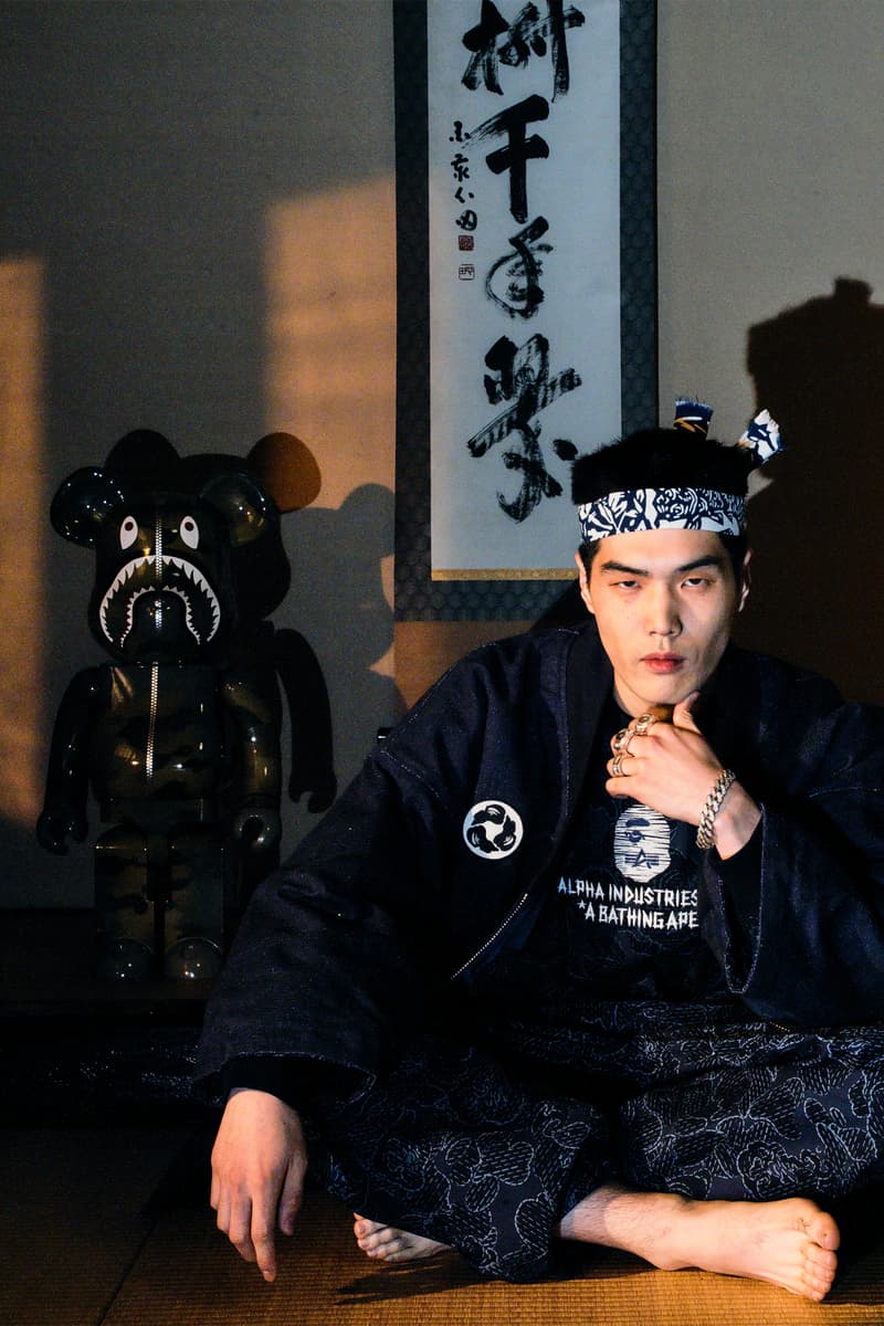 A BATHING APE® × ALPHAINDUSTRIES 全新联名系列正式发布