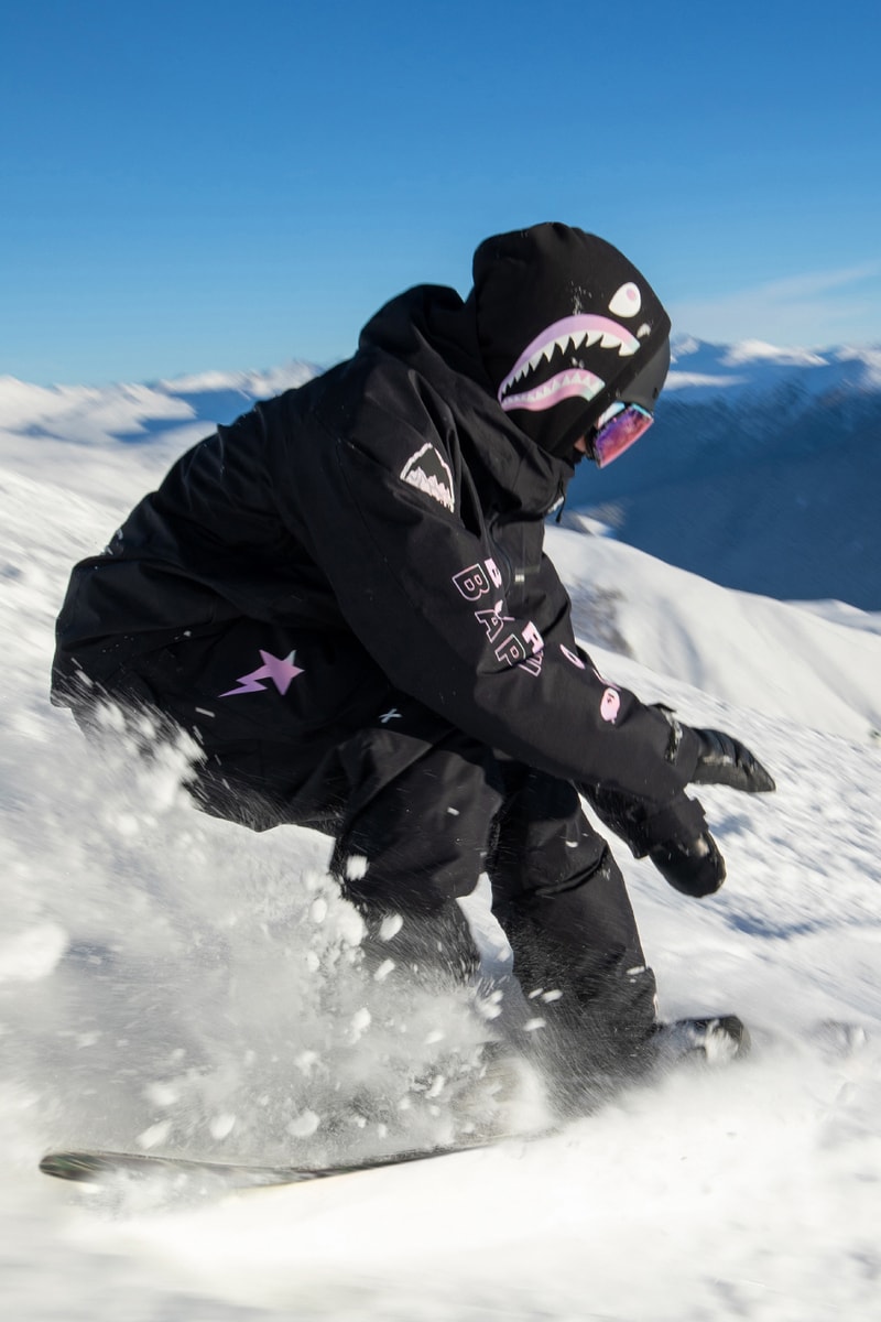 A BATHING APE® 携手 BURTON 发布联名滑雪服系列
