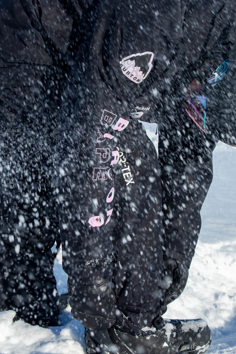 A BATHING APE® 携手 BURTON 发布联名滑雪服系列