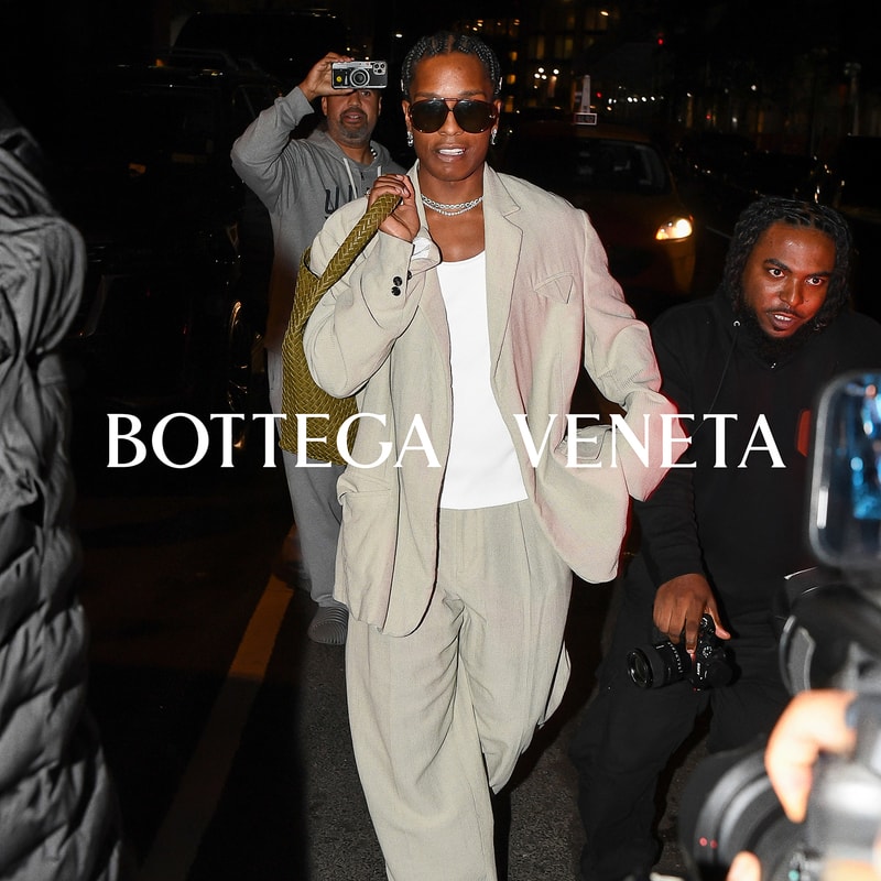狗仔視角！Bottega Veneta 攜手 A$AP Rocky 打造 2024 早春系列形象大片