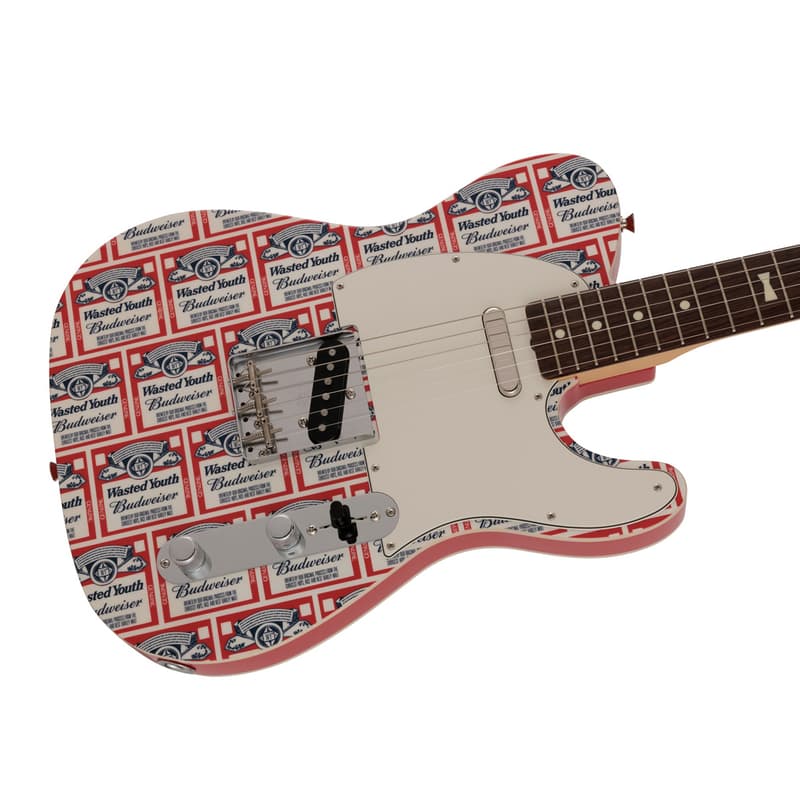 Fender 携手 VERDY 打造 WASTED YOUTH 限定版电吉他及贝斯