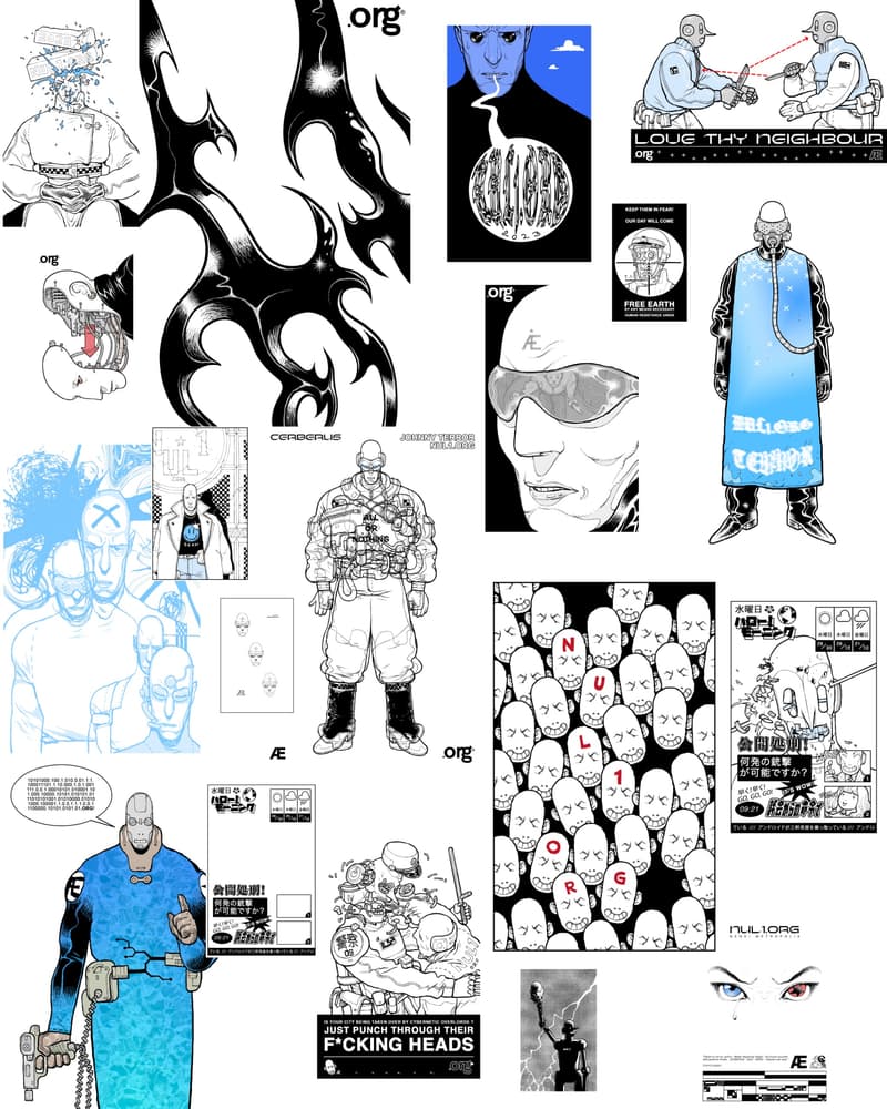 nul1.org 攜手知名插畫家 Johnny Terror 打造全新合作展覽