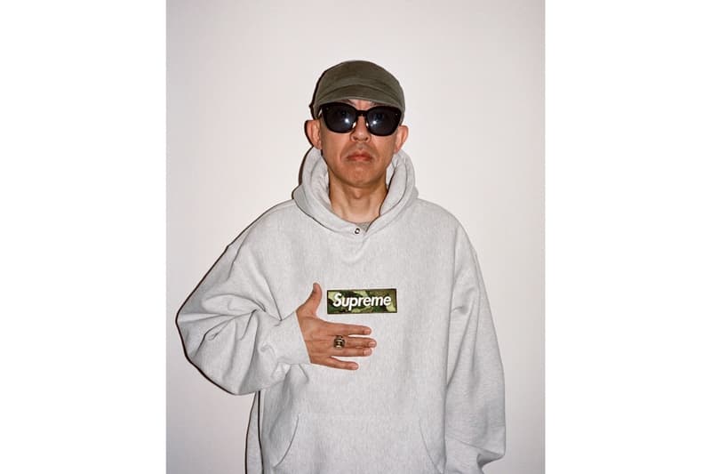 Nigo 親自演繹 Supreme 最新迷彩 Box Logo Hoodie
