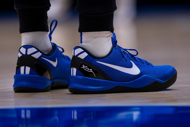 杜克大学正式公开球员专属 Nike Kobe 8 Protro Duke PE