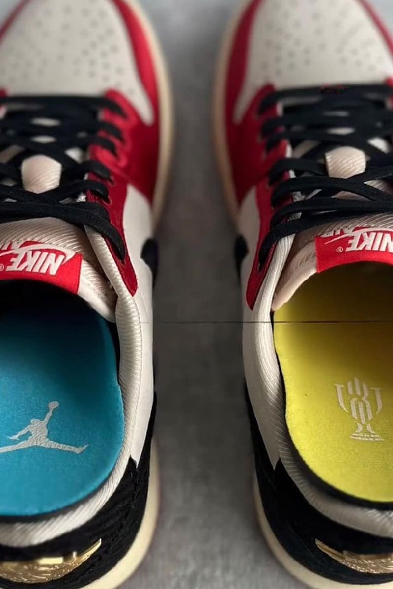 率先预览 Trophy Room x Air Jordan 1 Low OG 全新联名鞋款
