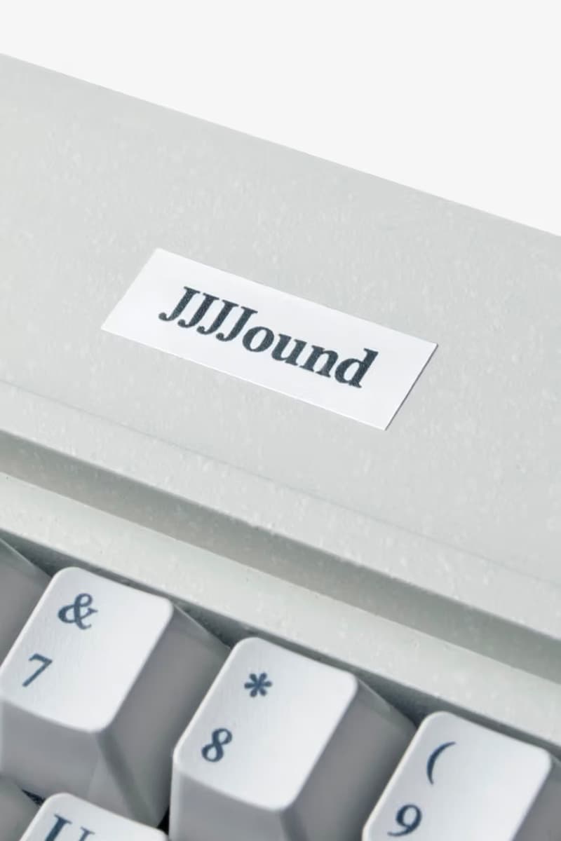 JJJJound 推出要價 $650 美元的復古電腦鍵盤
