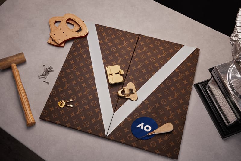 Louis Vuitton 成为澳大利亚网球公开赛官方奖杯箱合作伙伴