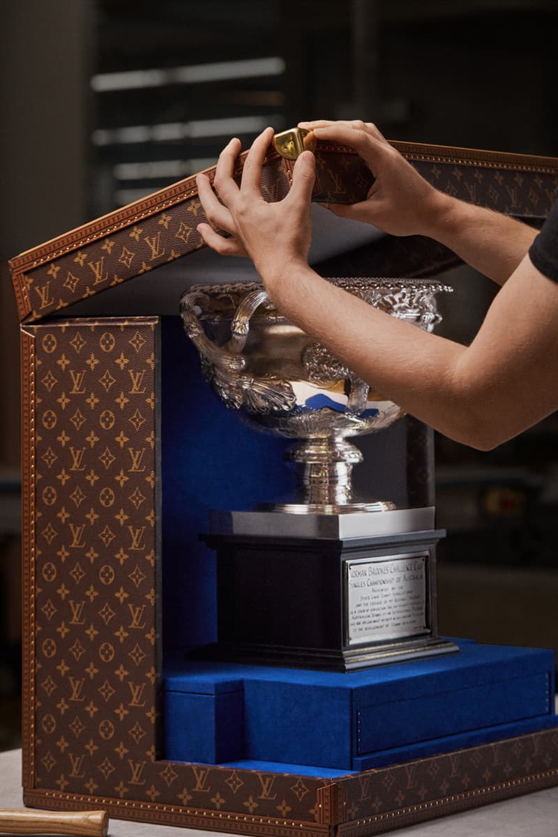 Louis Vuitton 成为澳大利亚网球公开赛官方奖杯箱合作伙伴