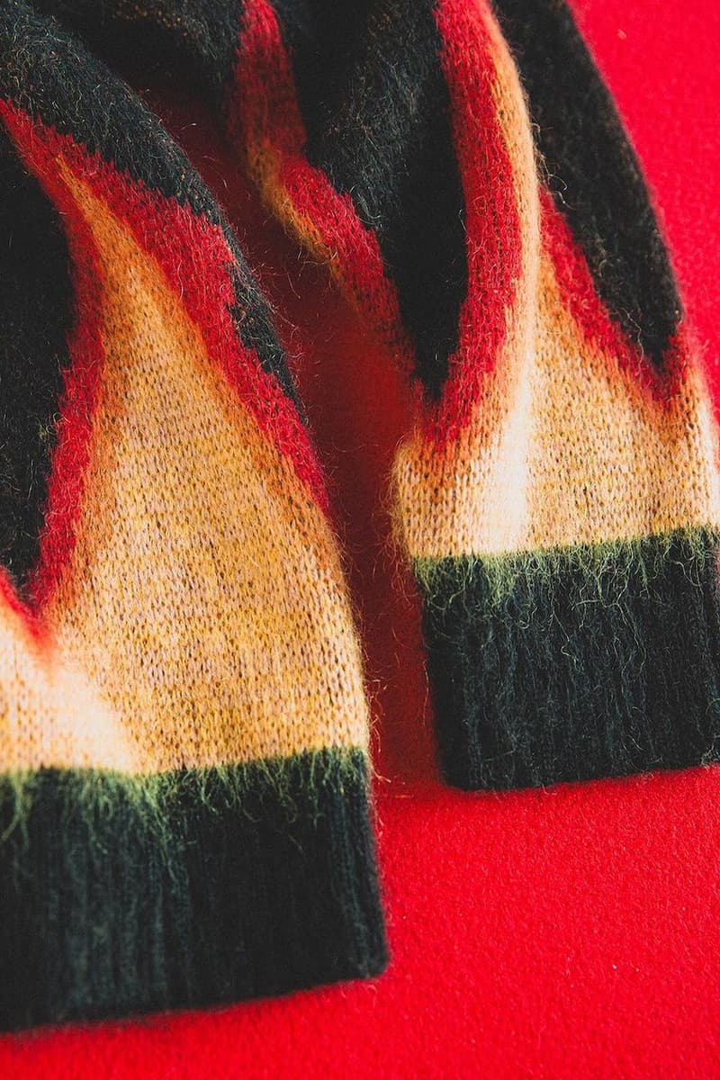 Needles 攜手 BEAMS 推出全新 Mohair 開襟衫