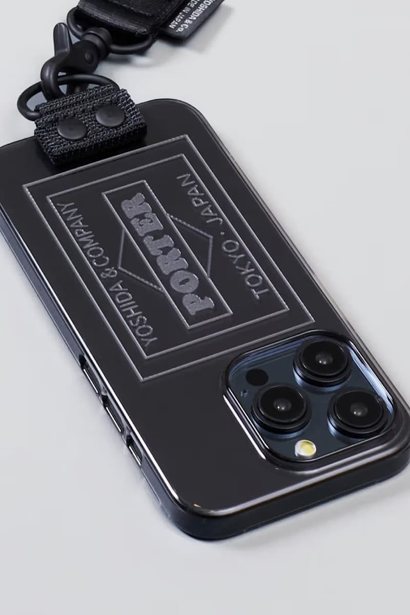 PORTER 推出全新 iPhone 15 Pro 尼龙掛繩保護殼套裝