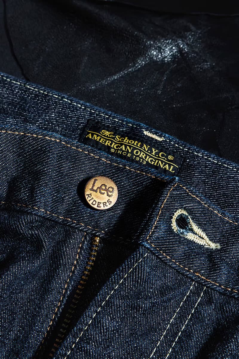 Schott NYC 首度攜手 Lee 打造全新聯名系列