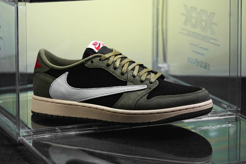 Travis Scott x Air Jordan 1 Low OG 最新聯名配色「Black Olive」率先曝光
