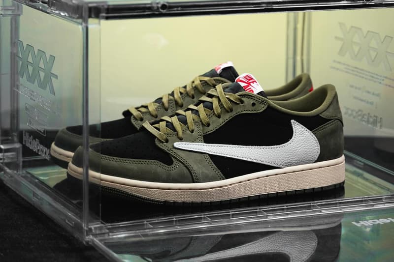 Travis Scott x Air Jordan 1 Low OG 最新聯名配色「Black Olive」率先曝光