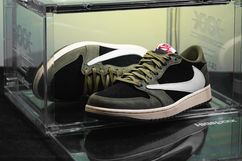 Travis Scott x Air Jordan 1 Low OG 最新聯名配色「Black Olive」率先曝光