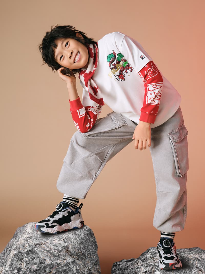 FILA KIDS 释出 2024 新春系列服饰 Lookbook