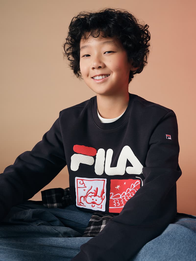 FILA KIDS 释出 2024 新春系列服饰 Lookbook