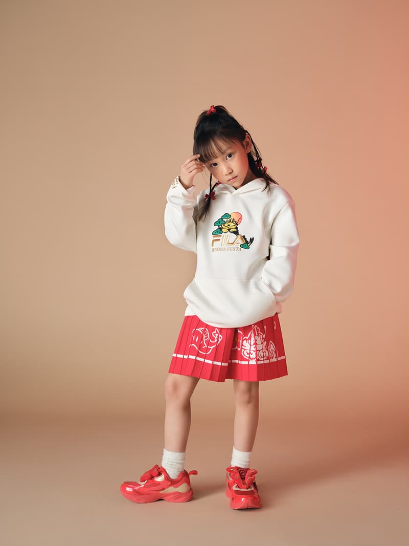 FILA KIDS 释出 2024 新春系列服饰 Lookbook