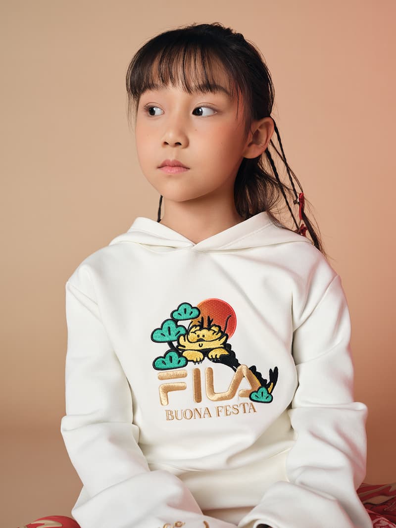 FILA KIDS 释出 2024 新春系列服饰 Lookbook