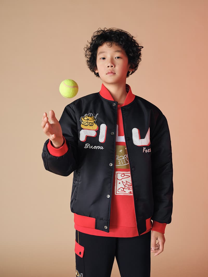 FILA KIDS 释出 2024 新春系列服饰 Lookbook