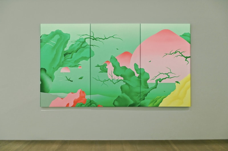 走进艺术家林子楠首个大型个展「能指山水」