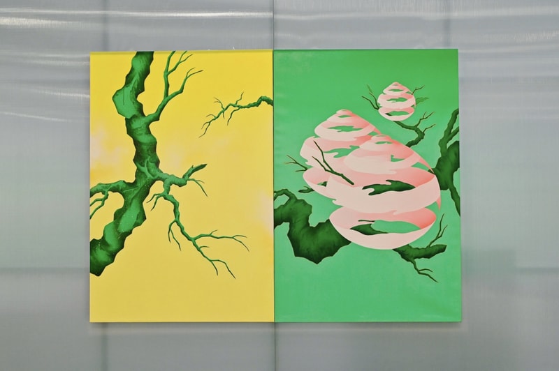 走进艺术家林子楠首个大型个展「能指山水」