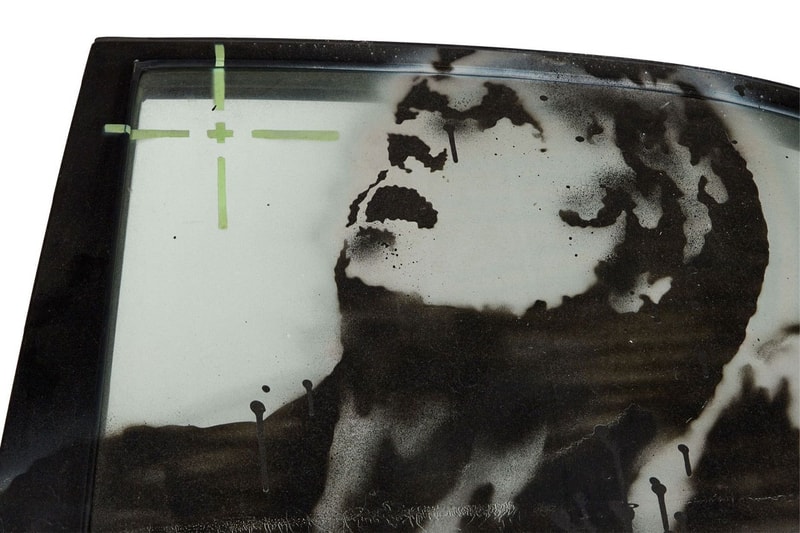 Banksy 大型壁画《Crazy Horse》的車門部分正式展開拍賣