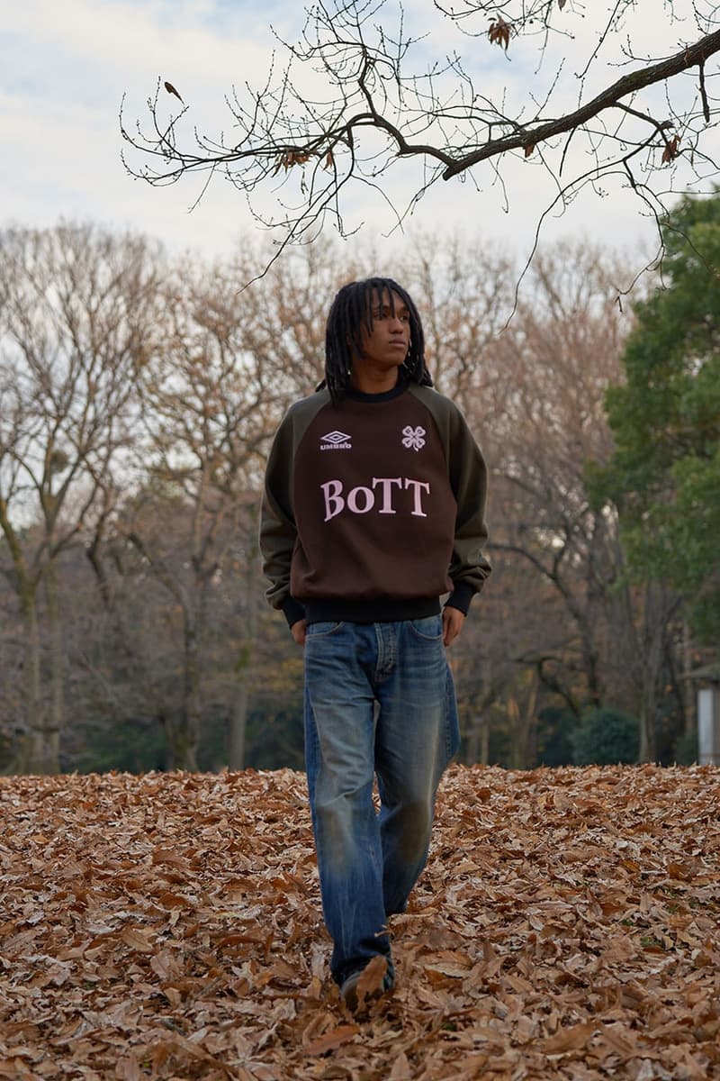 BoTT x Umbro x BEAMS T 全新三方联名系列登場
